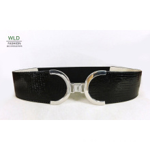 Big Buckle Fashion Elastic Wasit Belt Ky5021